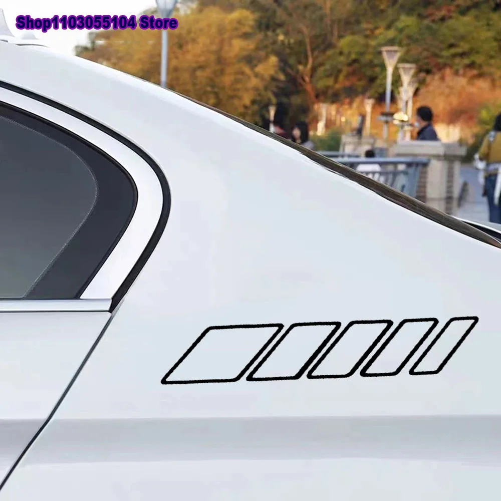 2x Reflective Car body Sticker For Mercedes-Benz AMG A-Class W177 CLA 45S W176 A35 A180 A200 A250