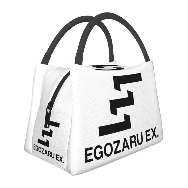 

Egozarus Logo Portable Lunch Box for Women Leakproof Thermal Cooler Food Insulated Lunch Bag Travel Work Pinic Container