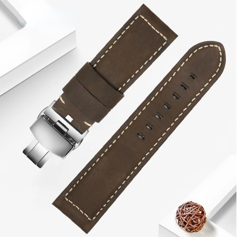 Bracelet de montre en cuir véritable pour Huawei GT3 Watch 3 Gt2pro, ceinture pour Porsche GT2 Smart Glory Magic, 46mm, 22mm, à la mode pour hommes et femmes