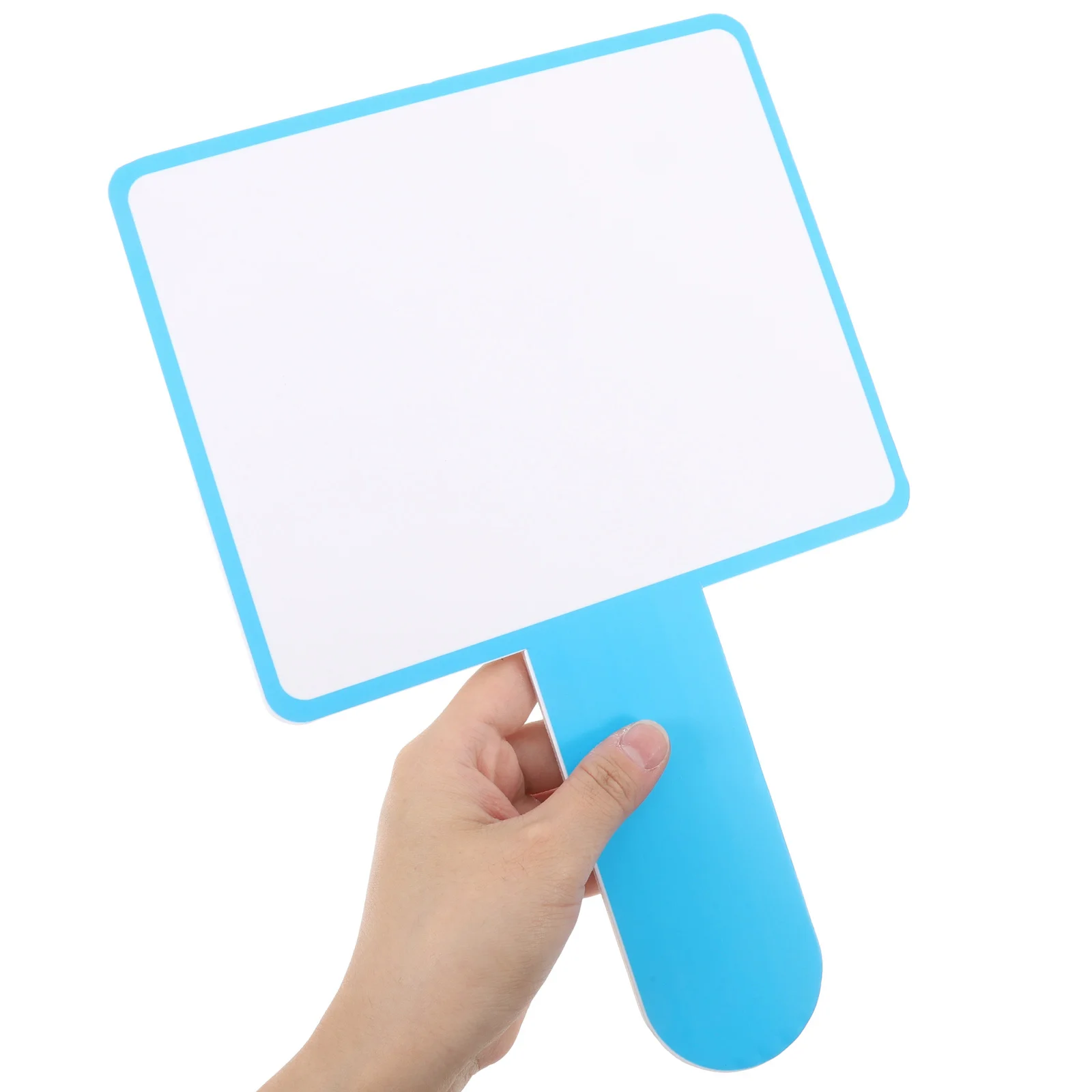 2Pcs Reusable Voting Paddles Lightweight Foam Handheld Whiteboard for Family Game Party Student Learning Classroom Office