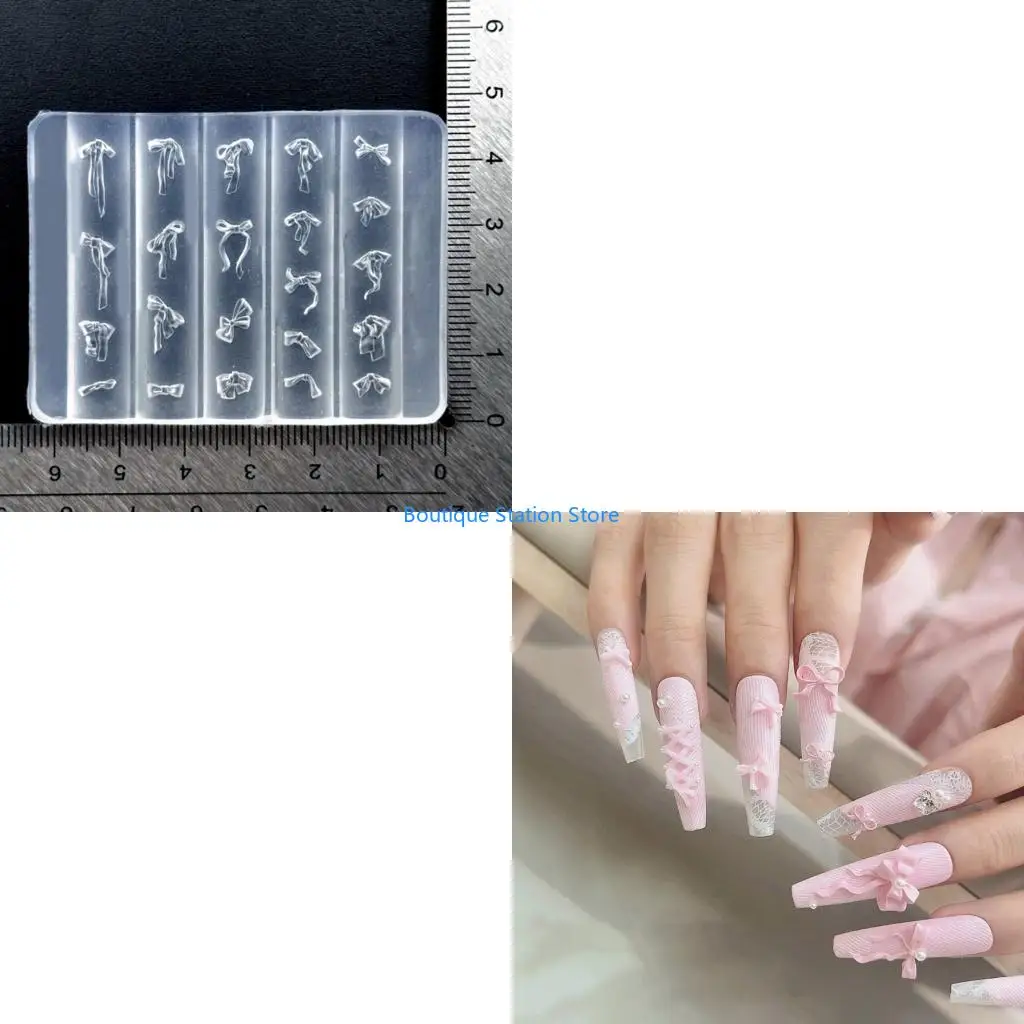 

Y55F Бантик Тема Маленькие аксессуары Формы для рукоделия Подарок для энтузиастов красоты