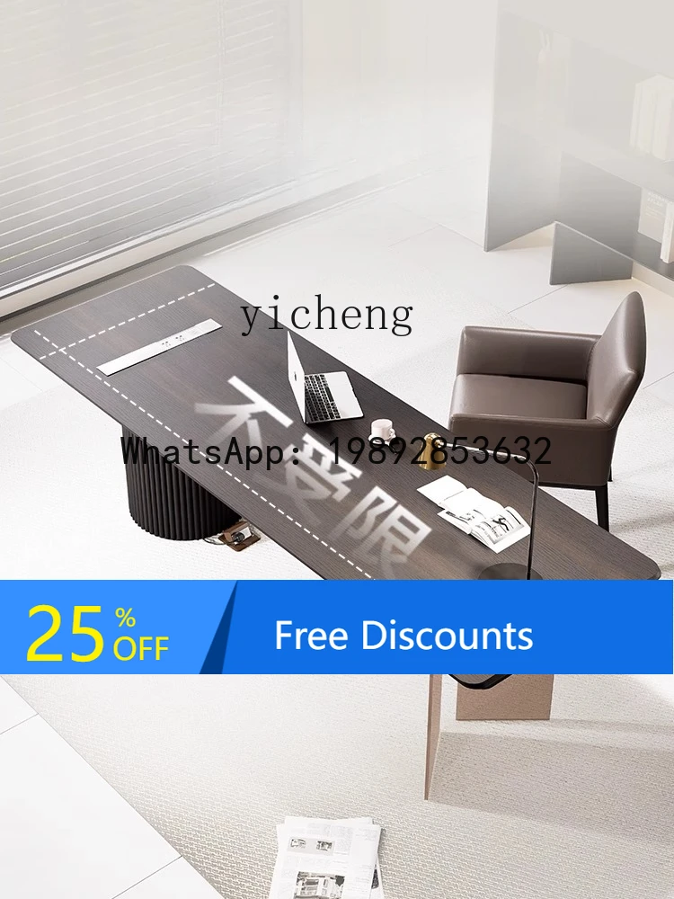 

minimalist desk to the living room large table sofa long table computer table modern