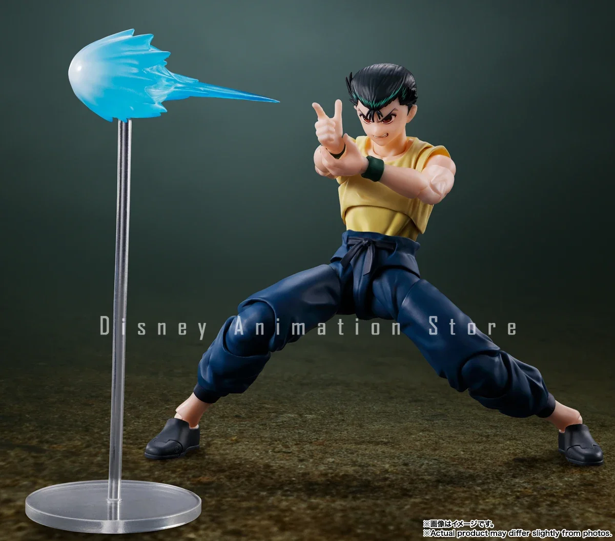 En Stock 100% Original Bandai S.H.Figuarts SHF Yusuke Urameshi en Stock Anime colección de acción figuras modelo juguetes Hobby