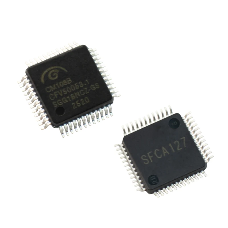 LIZAO CM108 / CM108B USB Audio IC Chip QFP48 Package for Computer Audio Interface & Sound Card