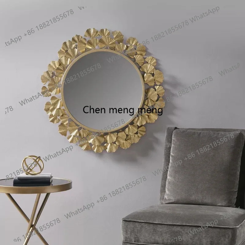 Handmade hidden flip push-pull vanity mirror hemming