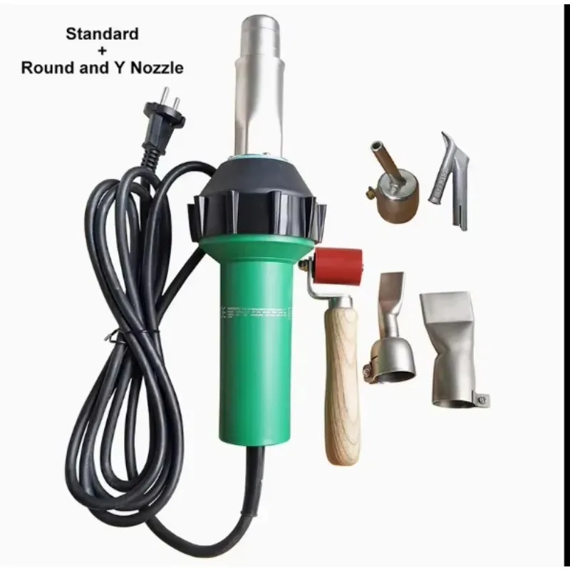 

Industrial Electric Hot Air Torch Plastic Welding Tool Handheld Welder 220V/230V 3400W Temperature Adjustable 40-700C 2.5kg