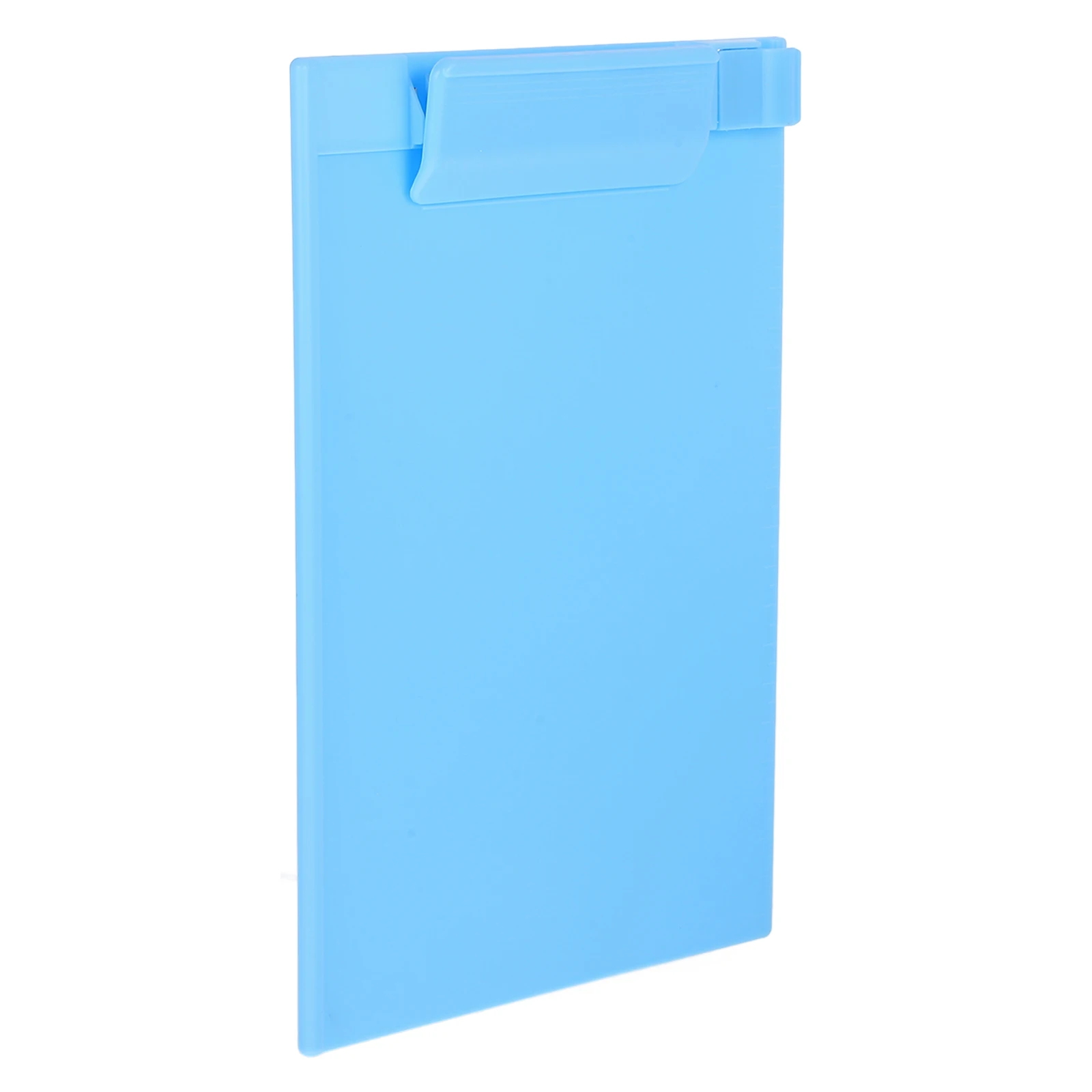 Plastic A5 Clipboard Profile Clip Paper Holder Writing Folders for School Classrooms Office (Sky-blue)
