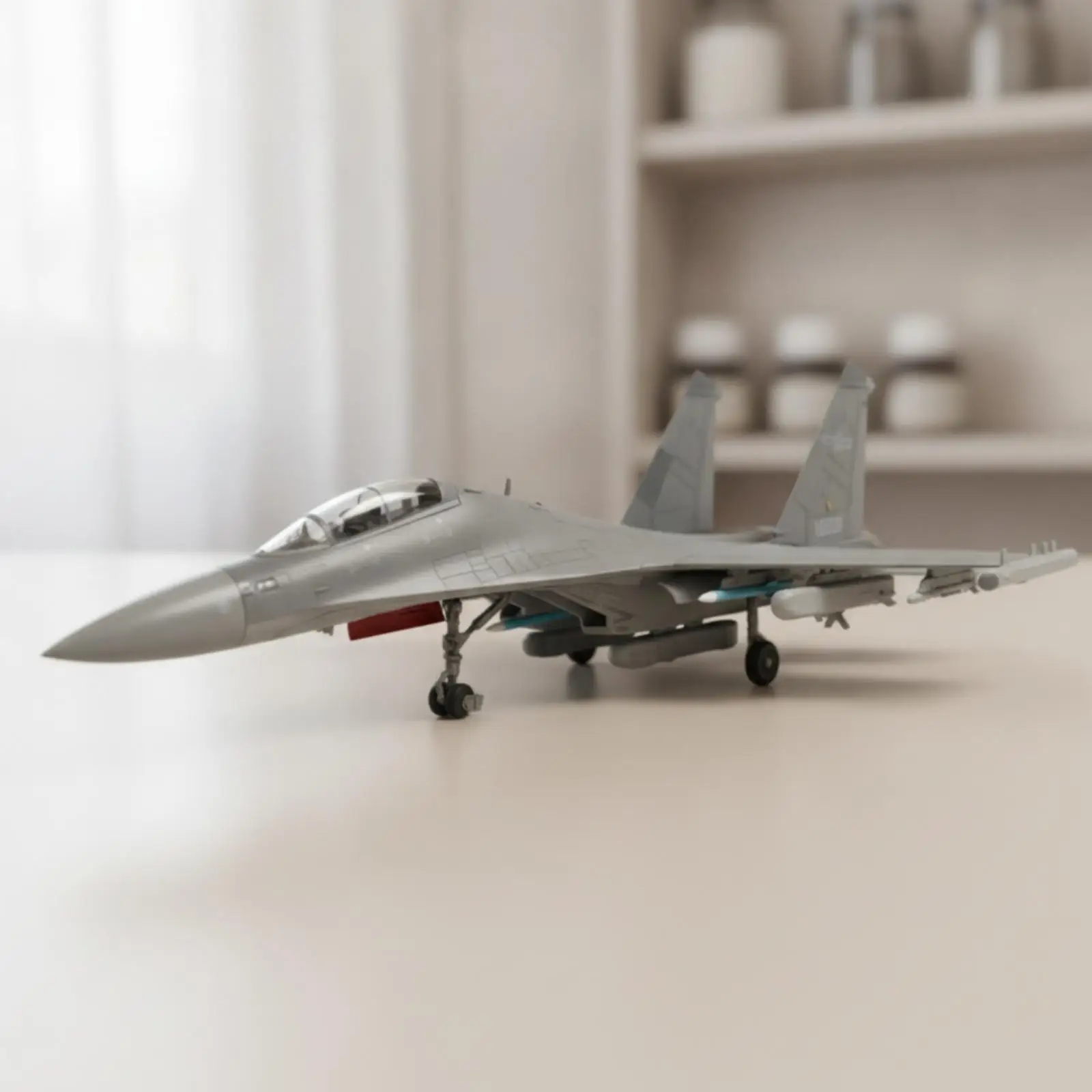Electronic Warfare Aircraft Model Movable Building Kit Tool-Tool-Less