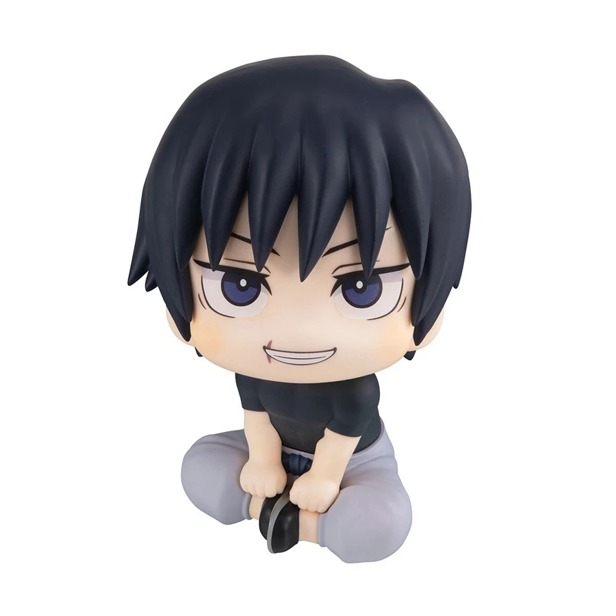10 cm Jujutsu Lijn Anime Figuur Look Up Chousou Acchion Figuur Q Versie Satoru Gojo/Geto Suguru Beeldje PVC Koc C bodemtemperatuur en ys