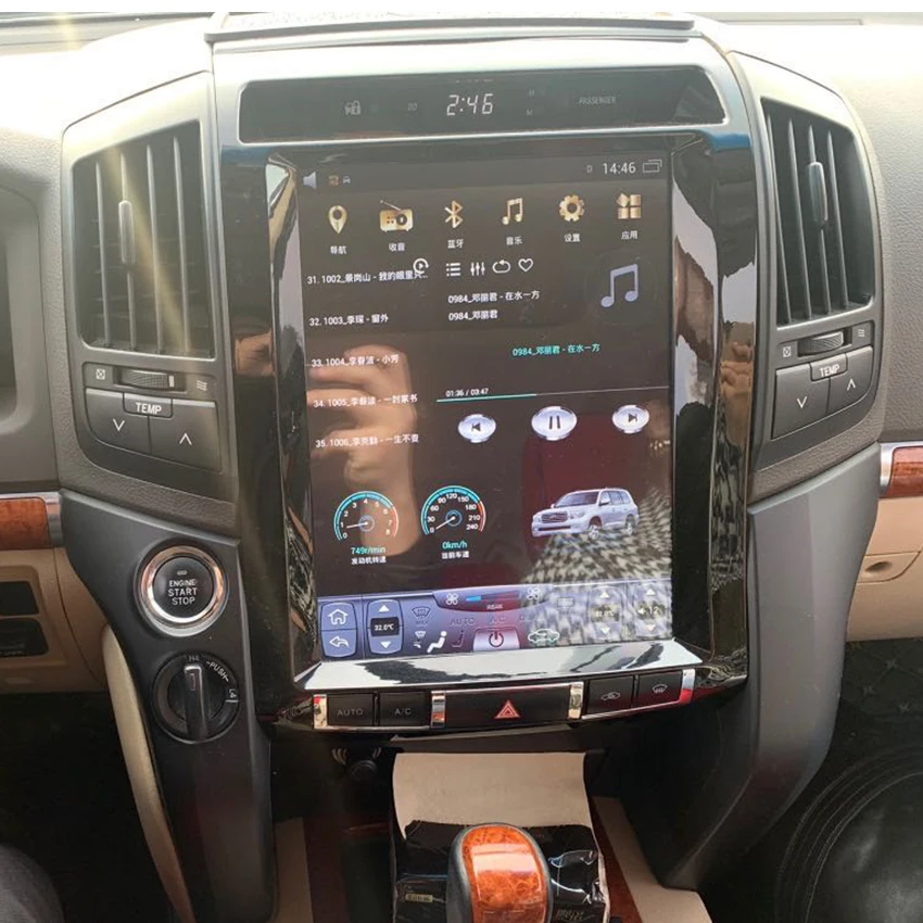 

Для Toyota Land Cruiser 2008-2015 Android 13 8G256G мультимедийный DVD-плеер Carplay GPS навигация Сенсорный экран автомобильное радио