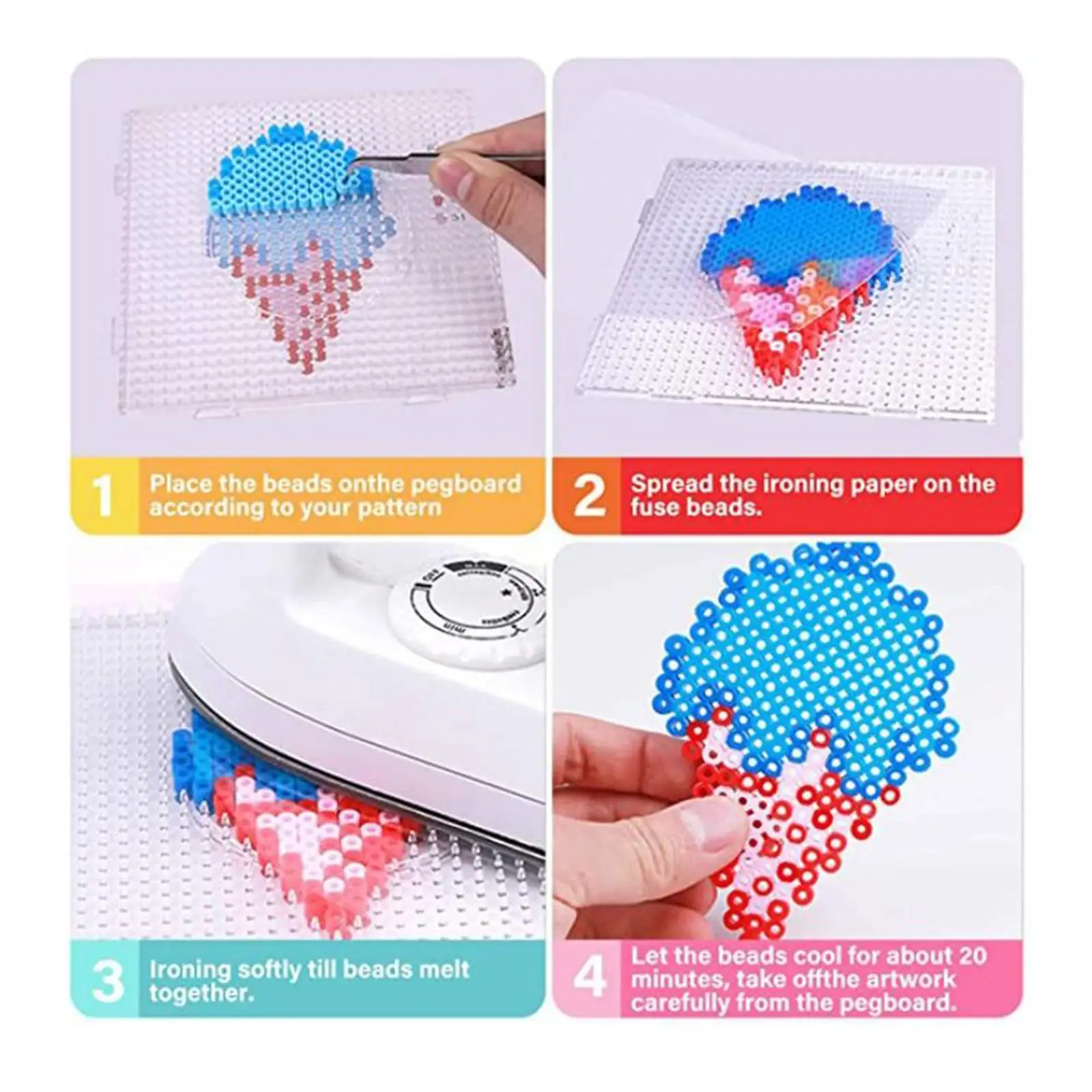 

Preschool Activity Center Kids Jigsaw Puzzle Beads Toy Screwdriver Game Educational Crafts for Children 5 to 7 Years