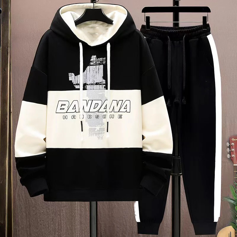 

2025 Autumn/Winter Men's Sports Set Casual Hoodie Street Y2K Sports Set Fashion Bestseller Suitable for Men
