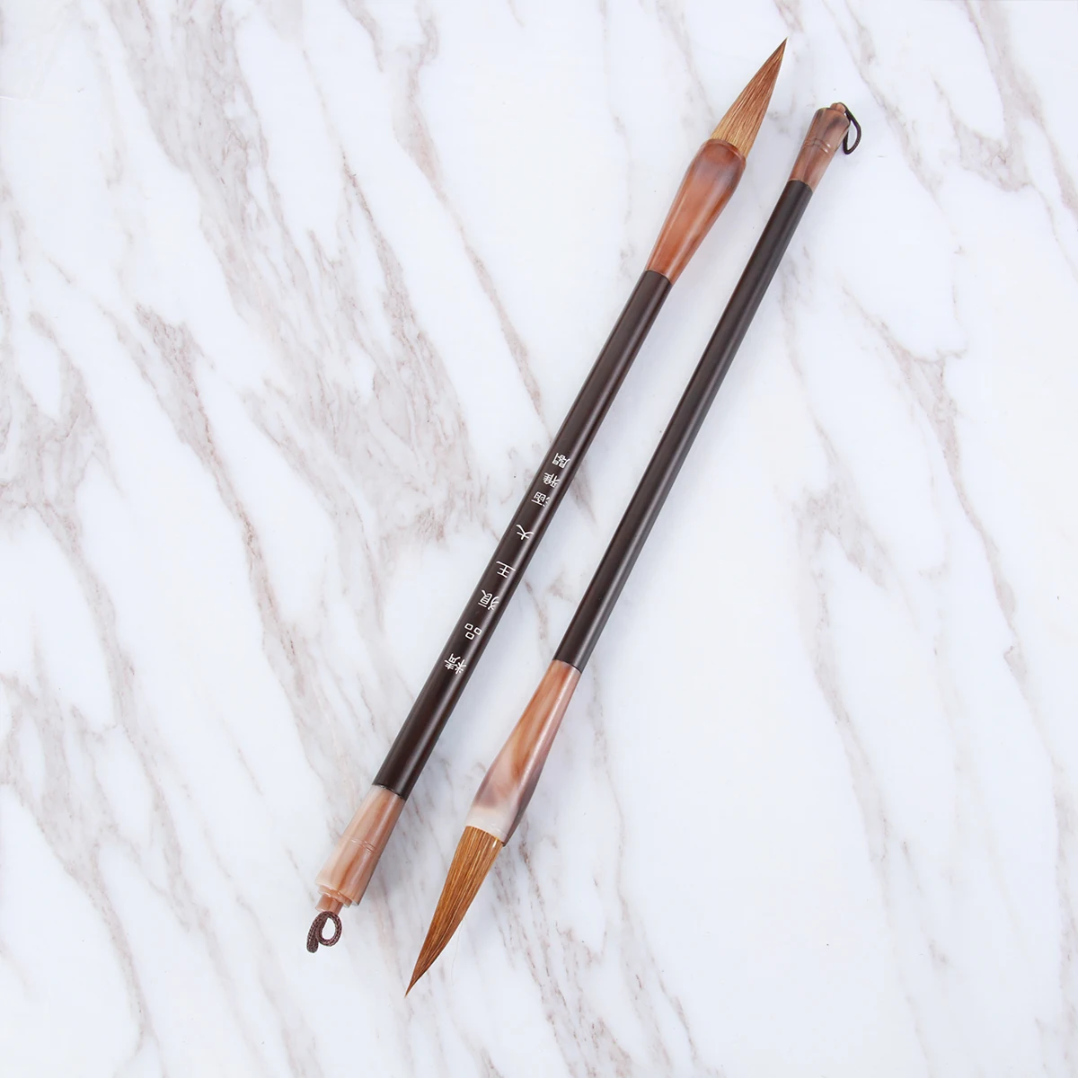 

3Pcs Wolf Hair Chinese Calligraphy Writing Brushes M L Traditional Drawing Brush for Beginners Wolf Hair Writing Brush