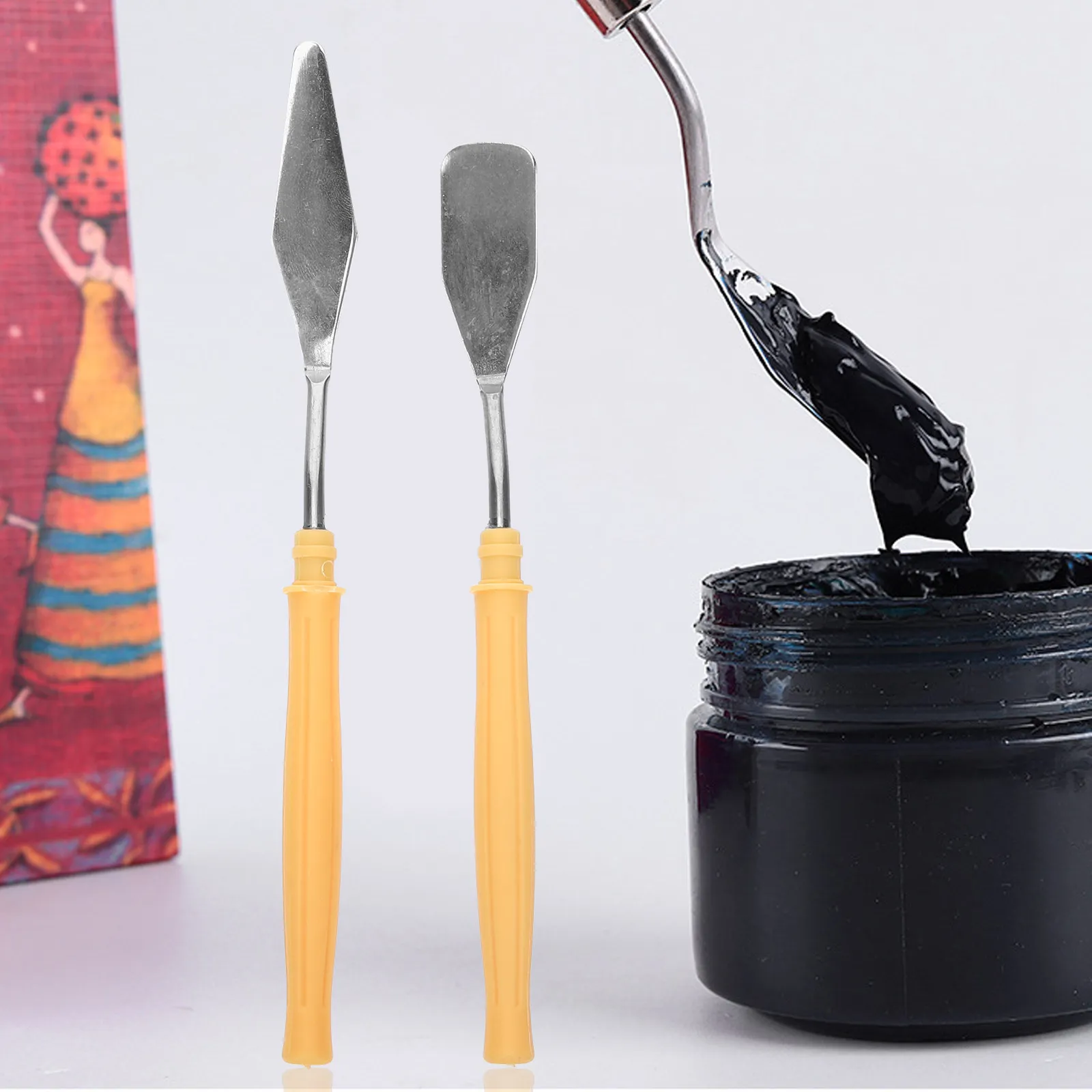 

Набор из 2-х инструментов для удаления и очистки 3D-принтеров: лопатка из нержавеющей стали с пластиковой ручкой, устойчивая к ржавчине, незаменимый аксессуар для 3D-печати