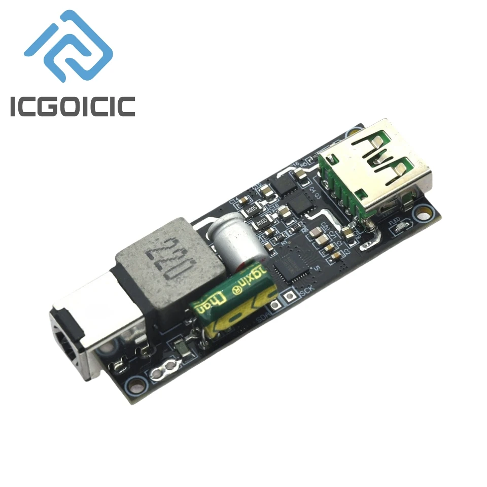 Модуль быстрой зарядки высокой мощности 100 Вт с полным протоколом поддерживает SCPFCP QC4.0pd3.0