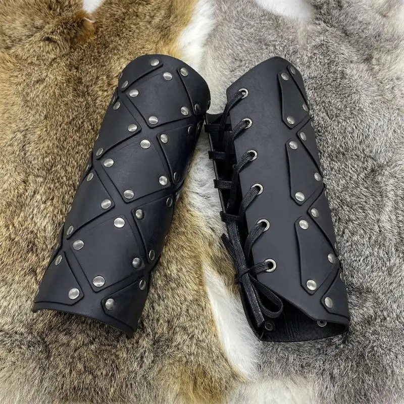 

652F Middle Ages Wristband Cuff Perfect for Parties and Gatherings Industrial Age Cosplay for Con Costume