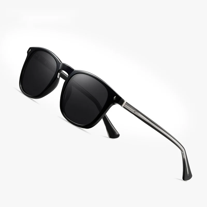 

DOISYER Classic Hot Sale New Polarized Sunglasses S31128 Square Frame Acetate Sun Glasses Outdoor UV Protection Sunglasses
