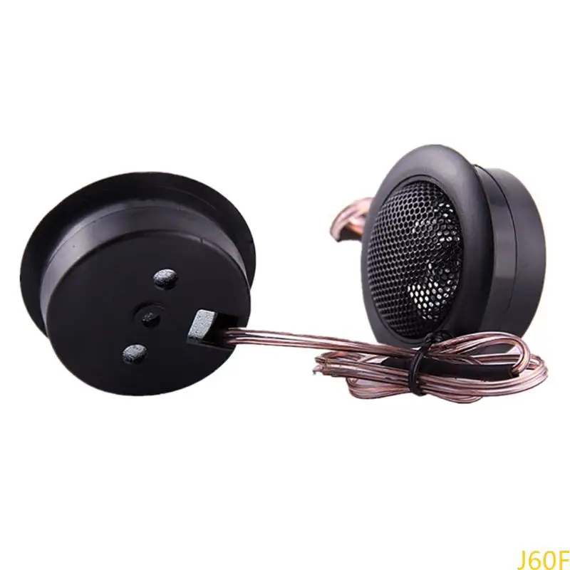 J60F 1 زوج سيارة مكبرات الصوت HIFI واضحة عن جودة صوت متفوقة ، سهلة التثبيت ، حساسية عالية للمسرح المنزلي للمسرح المنزلي