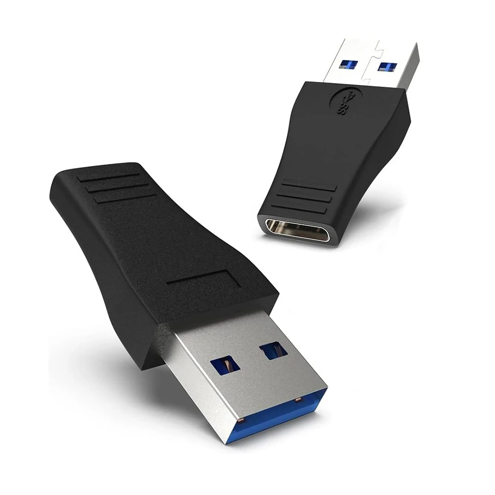 

USB 3.0 to USB C OTG Adapter 2PCS Type C Female to A Male Fast Charging 5Gbps Data Sync for Mobile Phone Tablet PC Headphone