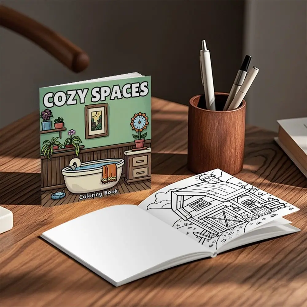 كتاب تلوين كرتوني هدية رسم تعليمية كتاب رسم جرافيتي لتخفيف التوتر لعبة رسم مونتيسوري للبالغين والمراهقين #5