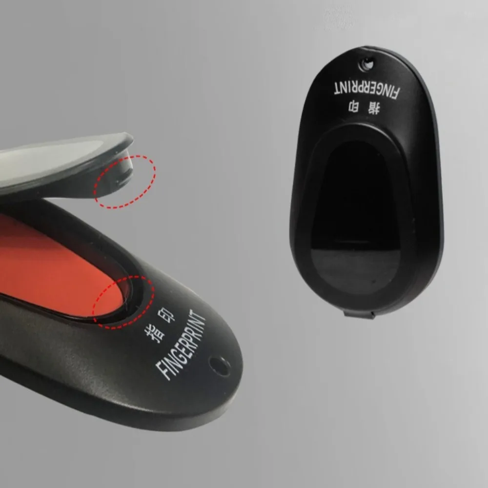 Mini Almofada de Tinta Transparente para Impressão Digital, para Notários, Anti-Falsificação, Assinatura de Bolso, Artesanato DIY