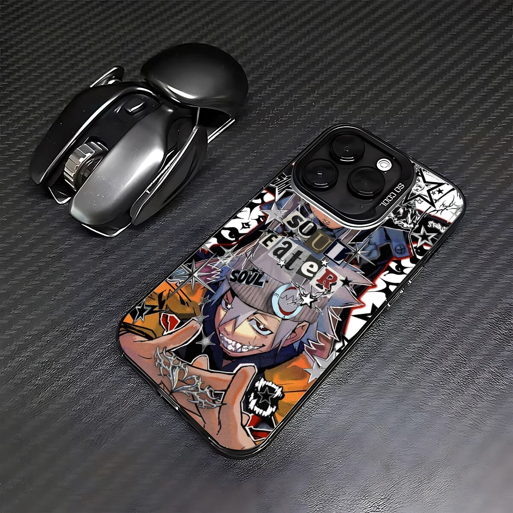 Anime S-Soul Eater Phone Case For iPhone 17 16e 15 14 13 12 11