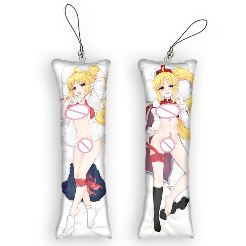 

Bocchi the Rock! Ijichi Nijika Dakimakura Mini Keychain Anime Double-Sided Printed Small Pillow Pendant Cute Otaku Keychains