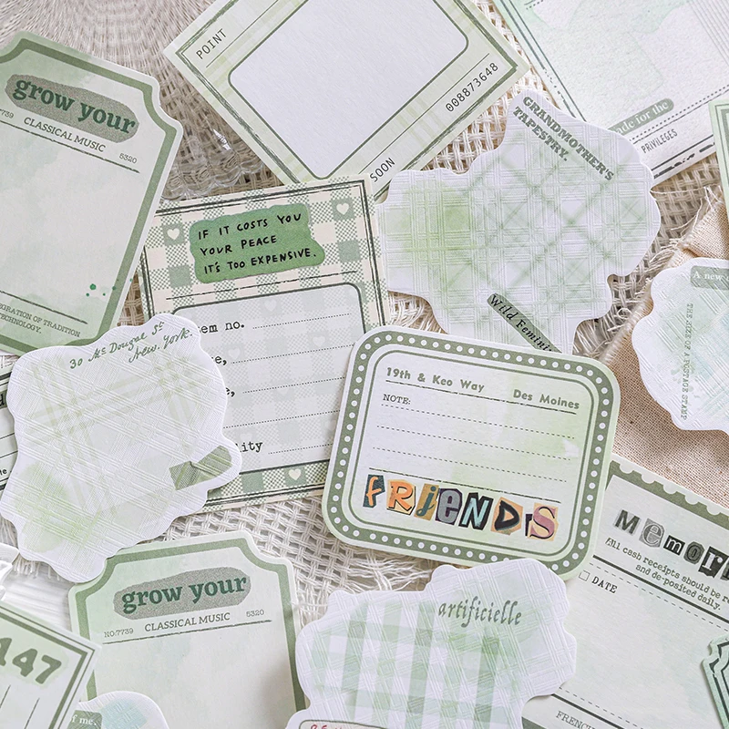 30 قطعة ألوان مائية عتيقة نمط الشبكة ورقة DIY بها بنفسك سكرابوكينغ مواد الكولاج ديكور غير المرغوب فيه مجلة جماليات القرطاسية ورقة #5