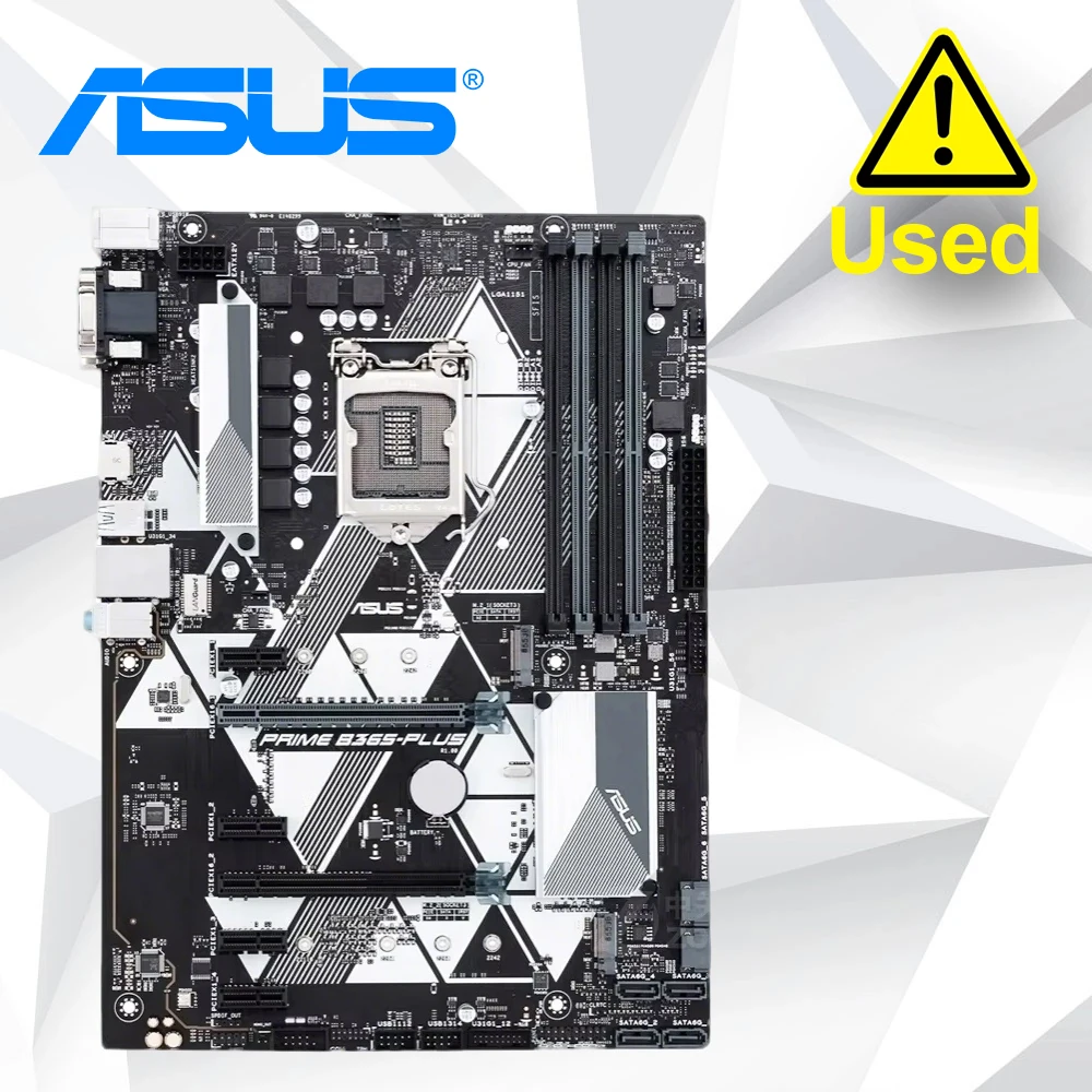

Материнская плата ASUS PRIME B365-PLUS Intel B365 LGA 1151, DDR4 M.2 ATX Core DVI-D