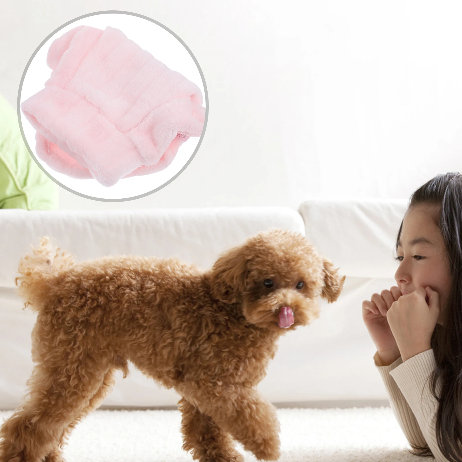 

High Neck Winter Puppy Coat Coat for Hairless Cats XS Light Pink Soft Fleece Winter Outfit Cute Dog Clothes Pet Costume