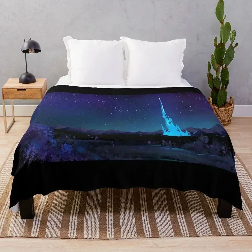 

Lakeland at Night Throw Blanket