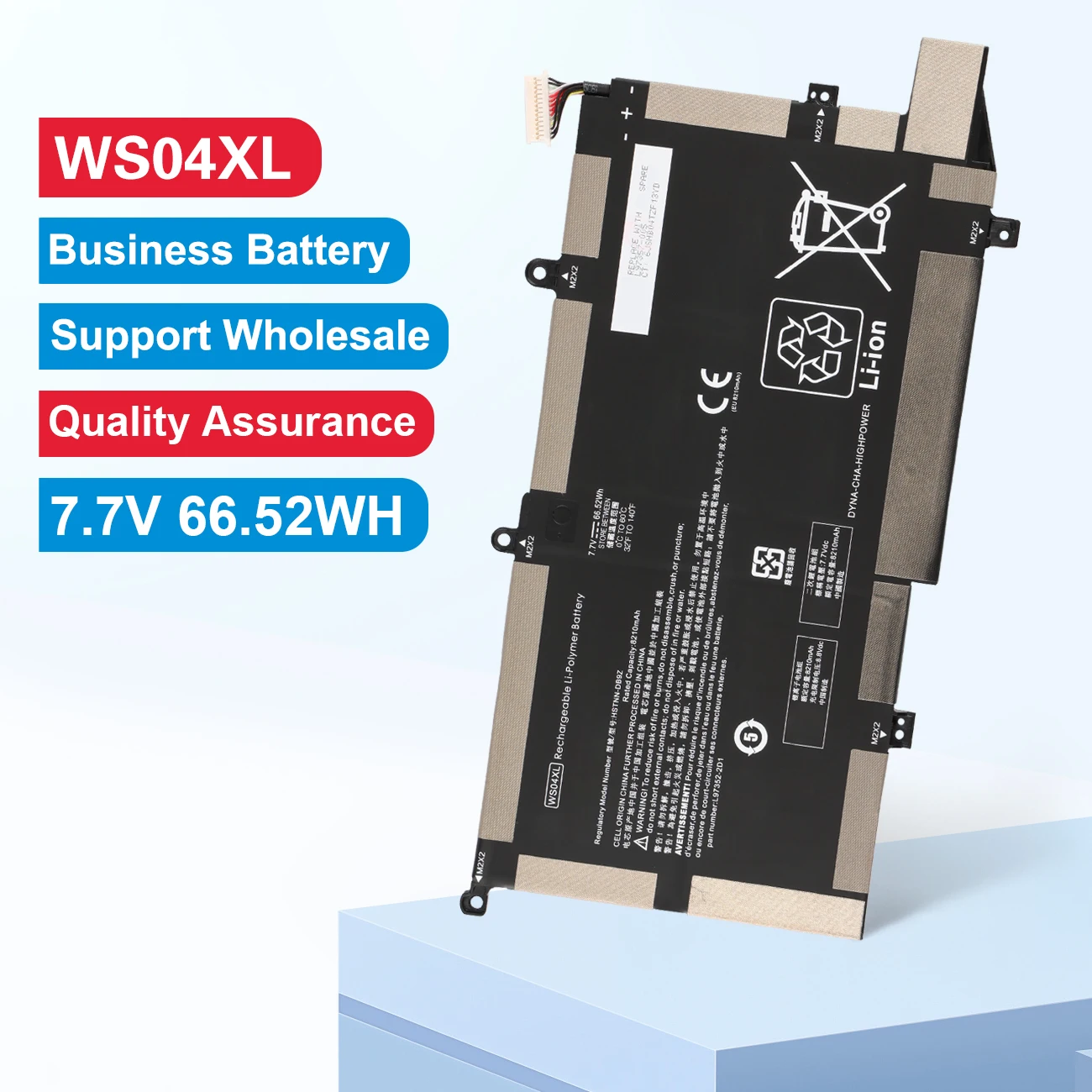 KingSener WS04XL Laptop Battery for HP Spectre X360 14-EA 14T-EA000 14-EA0007NA 14-EA0002NI 14-EA0003NS L97352-2D1 L97357-005