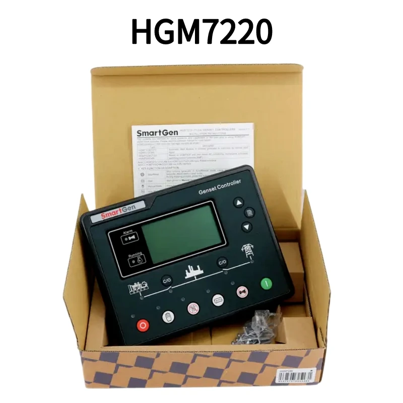 Genset HGM7220 Generator Auto Start Controller Panel HGM7220 AUTO SmartGen HGM7220N HGM7220CAN