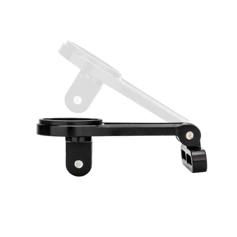 Yunyun Support d'extension compteurs Vitesse réglables Support téléphone vélo Support chronomètres vélo