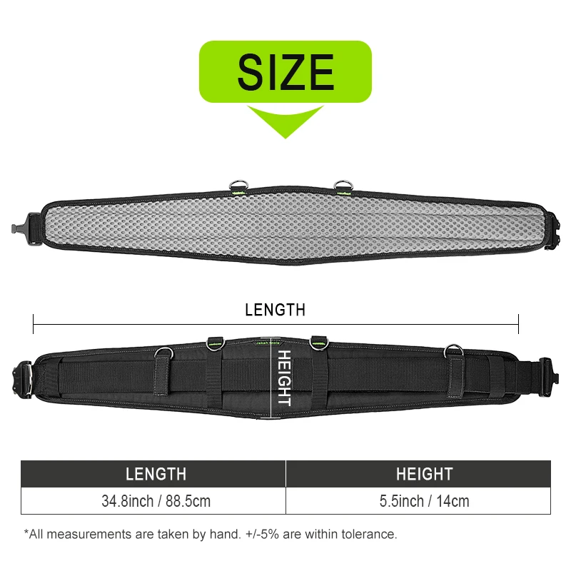 JAKAH Outdoor Taktischer Gürtel Multifunktionaler Sportgürtel Canvas-Taillenband für Männer, Geeignet für Outdoor-Aktivitäten JK-209 – Detail 7
