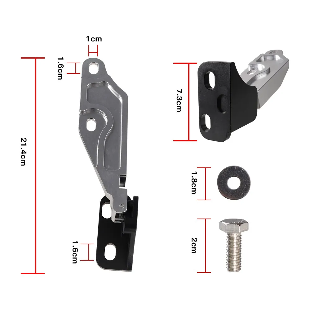 Billet Aluminum Quick Release Hood Hinge Latch Fit For Honda Civic EK 1996-2000 for Acura INTEGRA 1994-2001