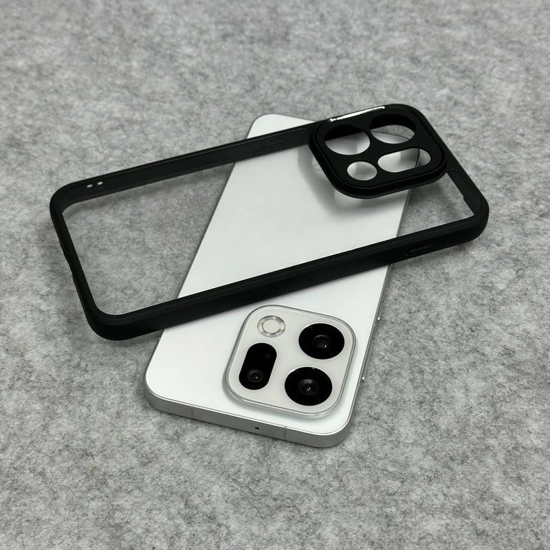 حافظة لهاتف OPPO Find X 9 8 Pro غطاء أكريليك بسيط ورقيق وشفاف لهاتف OPPO Find X9 8 Pro ممتص للصدمات Funda