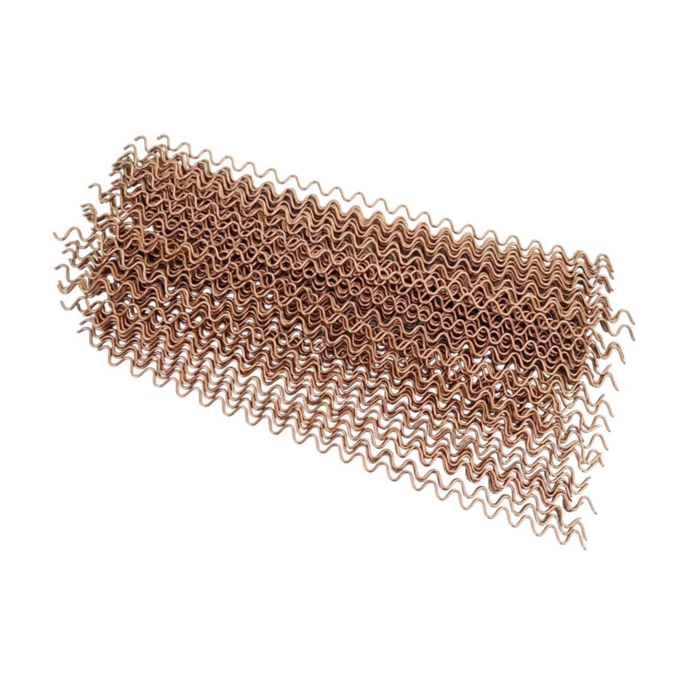 50/100Pcs Dent Pulling Wavy Wires Copper Coated Steel Spot Welding Electrodes Wave Wires Spotter Consumable 320mm To 335mm