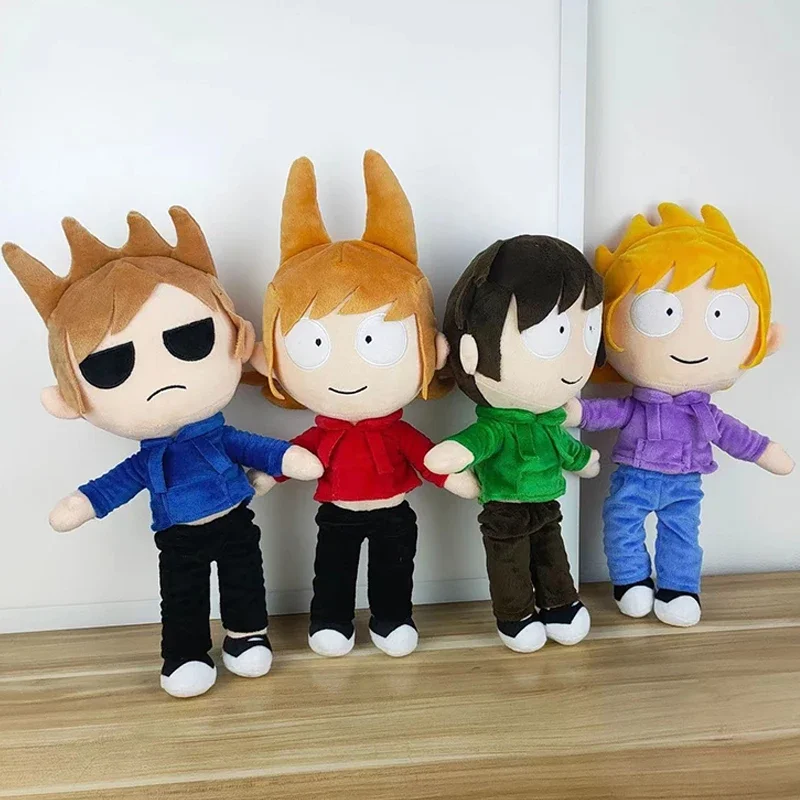 

Eddsworld Plush Dolls Anime Edd Tom Matt Tord Peluche Figure Stuffed Toys Home Decoration Pillow Kids Christmas Birthday Gifts