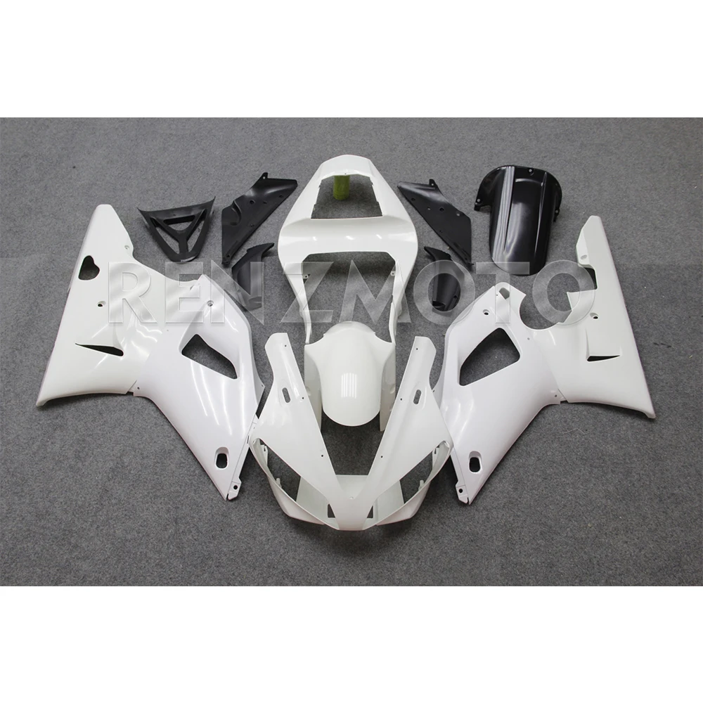 Motorcycle Fairing Set For YAMAHA YZF-R1 2000-2001 Unpainted Fairing Bodywork Components Pack