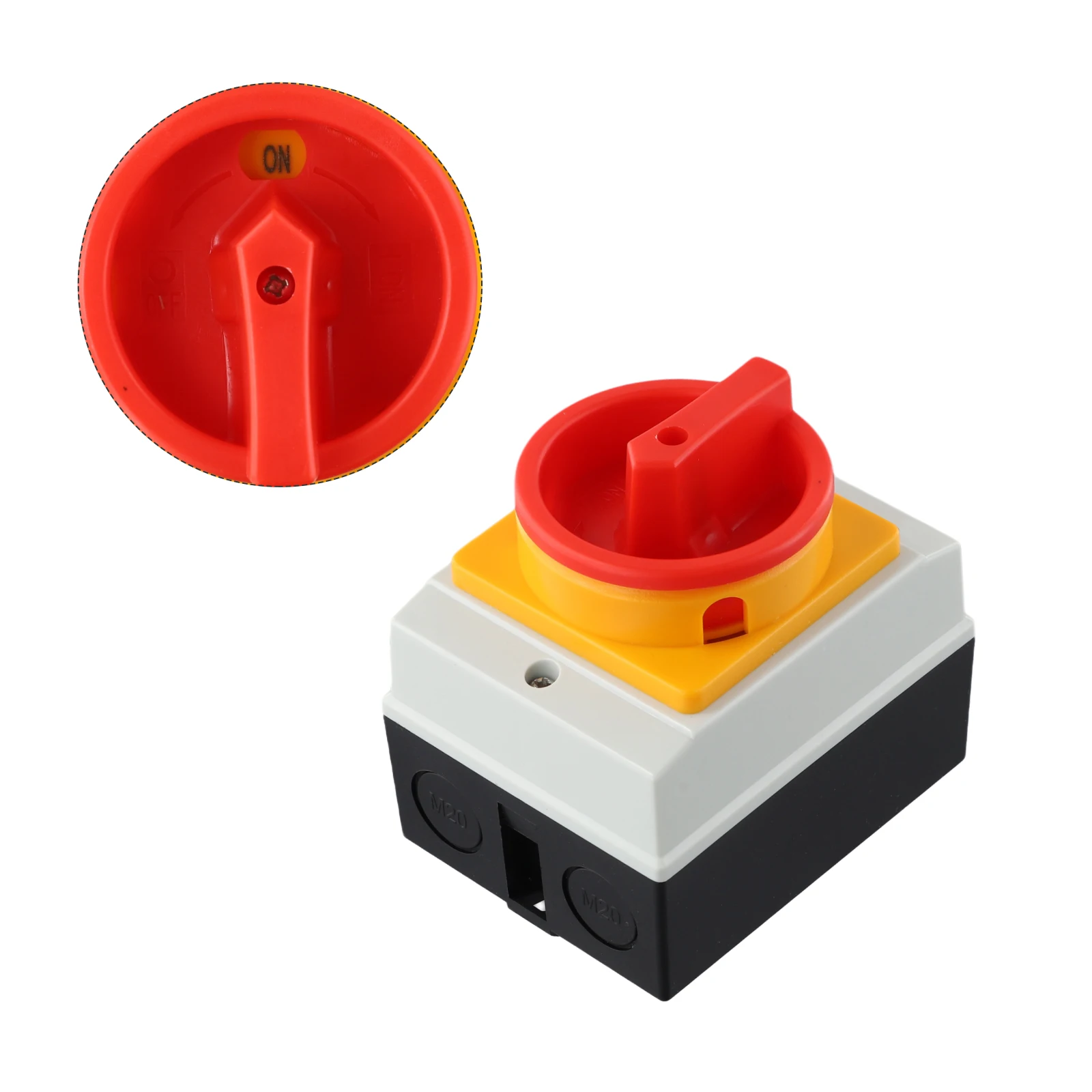 4Pin Main Switch 16A Circuit Breaker IP65 UKP Rotary Switch Temperature Resistant Stable Protection in Harsh Conditions