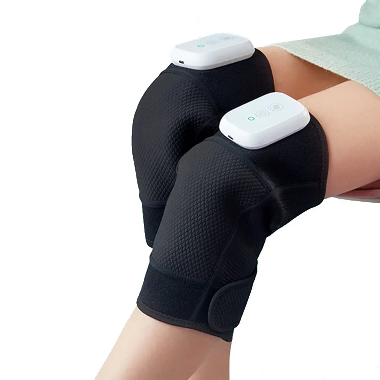 electric double heated knee flow massager apparatus for arthritis infrared