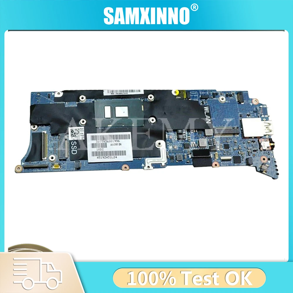 

For DELL XPS 13 9350 Laptop Motherboard LA-C881P AAZ00 i3 i5 i7 6th Gen RAM 4G/8G/16G CN-076F9T 076F9T Mainboard Tested
