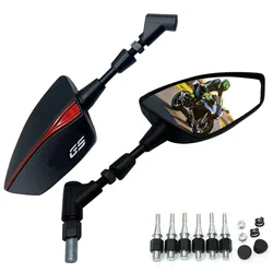 For BMW R1200GS R1250GS Adventure F750GS F650GS F800GS F850GS LC ADV Motorcycle Adjustabale Side Rearview Mirrors Universal