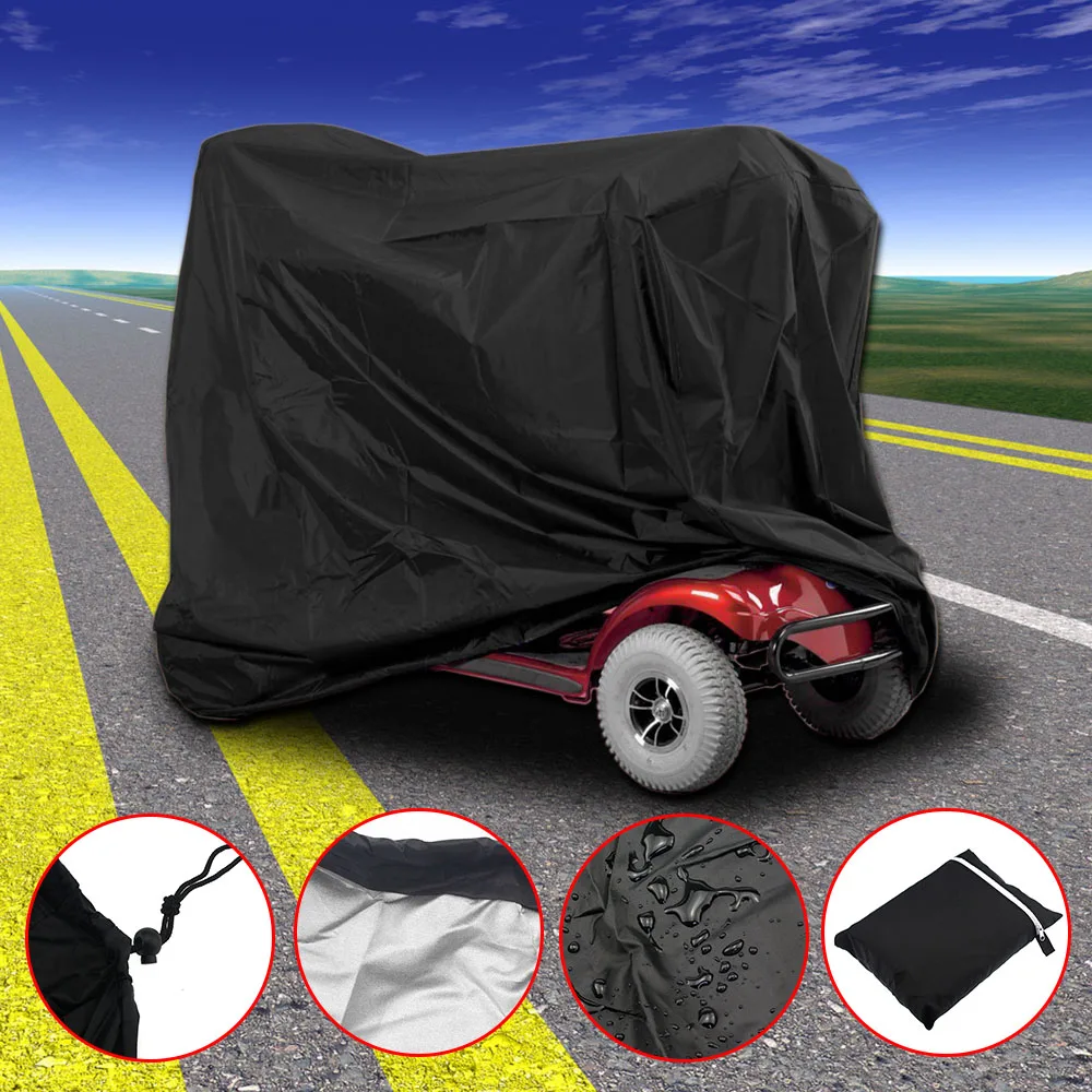 Electric Wheelchair Protective Cover Dustproof Chair Cover Rain Cover Elderly Scooter Waterproof Wheelchair Protector Cover