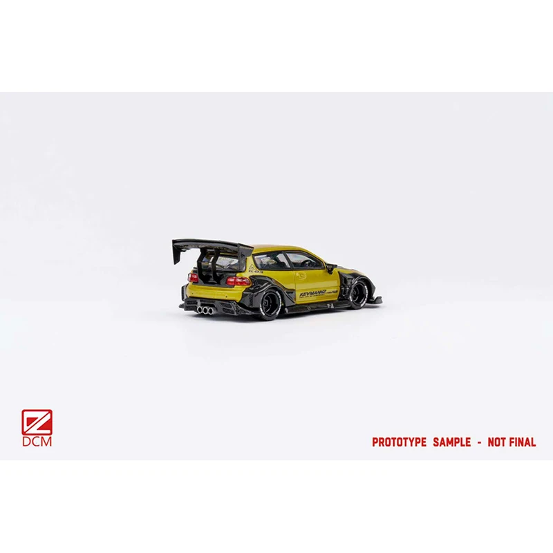 PreSale DCM 1:64 Kevmannz GT CIVIC EG Diecast Car Model Collect Miniature Toys