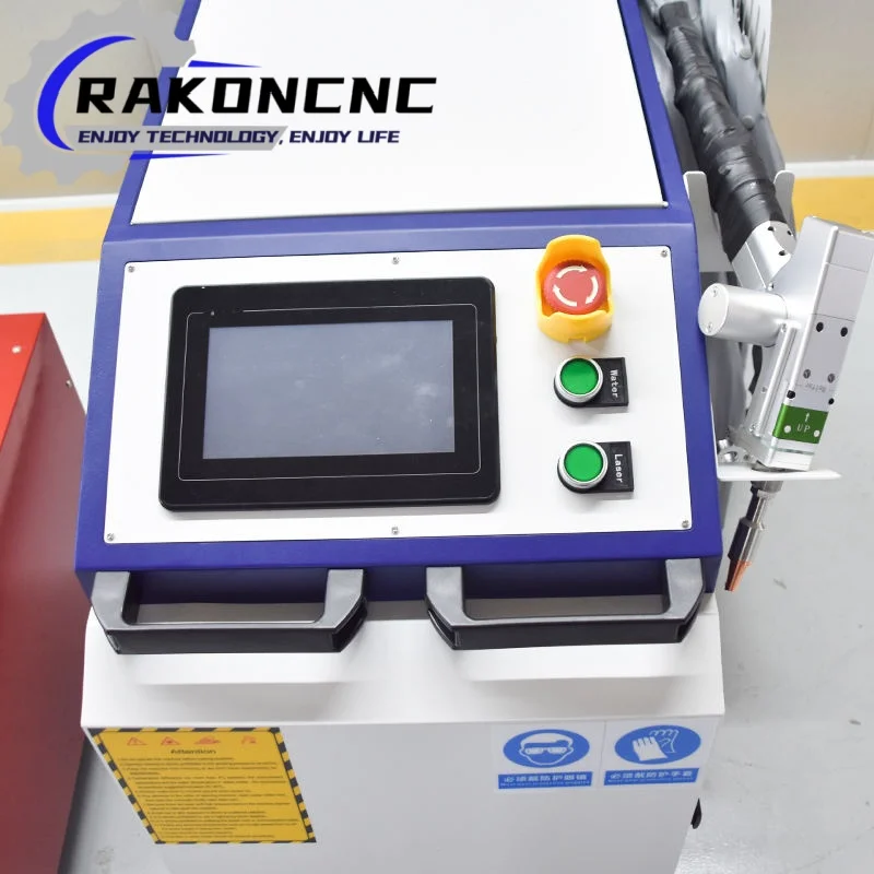 

1500w 2000w 3000w Mini Fiber Removal Metal Rusty Laser Metal Surface Welding Cutting Cleaning Machine 4 in 1