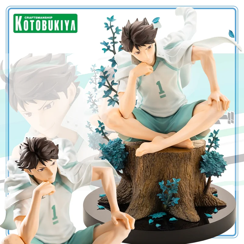 

KOTOBUKIYA Original Haikyuu!! Oikawa Tooru ARTFX J Anime Cartoon Garage Kit 1/8 Model Decoration Collection of Models Gifts Toy