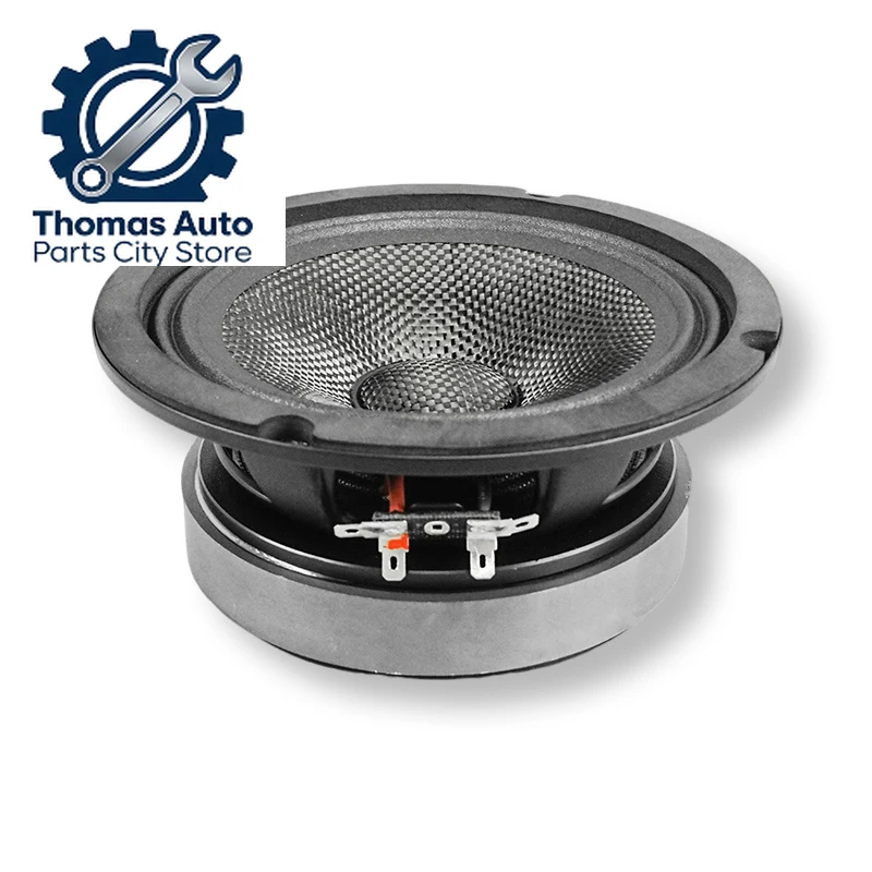 

6.5 Inch Carbon Fiber Midrange Speaker 200W RMS 1.76" CCAW Voice Coil 6.5 Inch Midrange Car Speakers For Car Audio