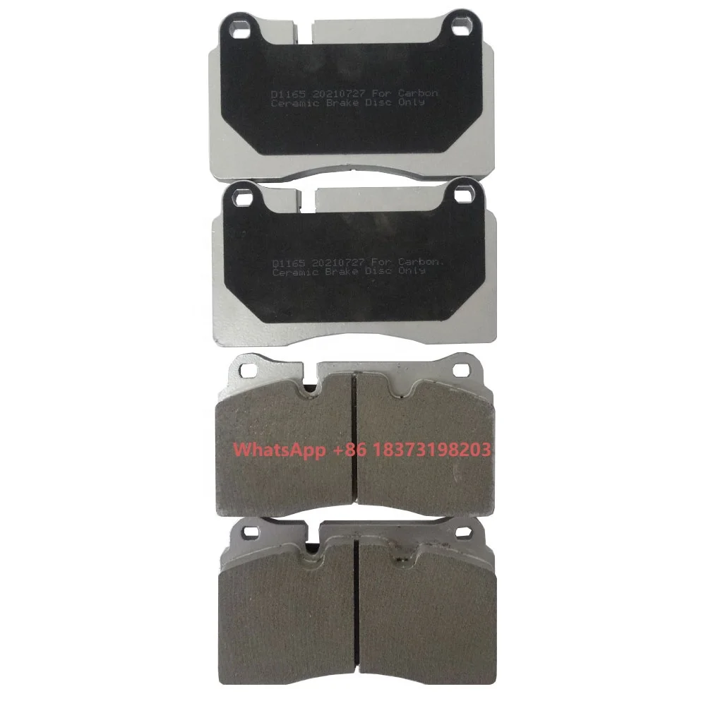 

High Quality Carbon Ceramic Brake Pads D1165 4G432D007AA Disc Brake Pad Set for 05-14 Aston Martin Db9 V8 Vantage